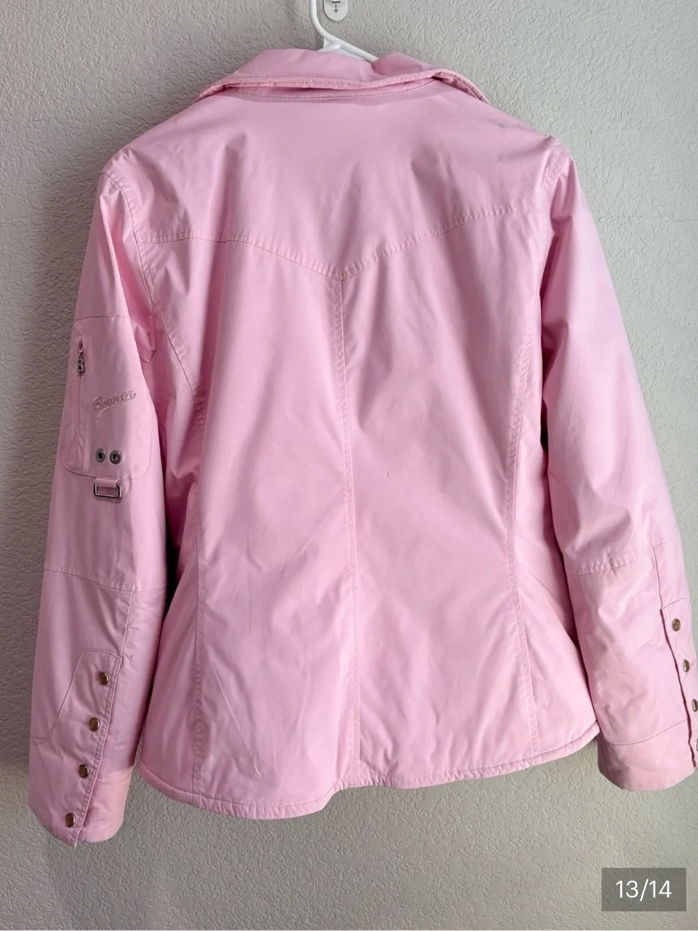 Bogner Pink Western Embroidered Ski Jacket - Picture 2 of 6
